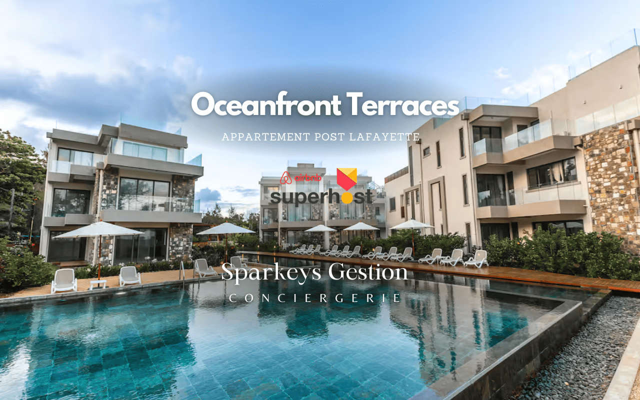 Appartement front de mer pied dans l'eau Poste Lafayette île Maurice